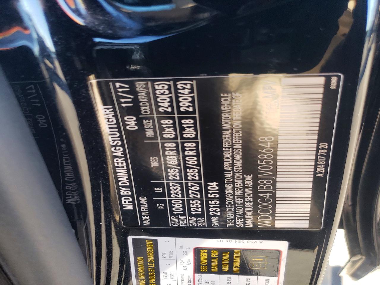 2018 MERCEDES-BENZ GLC 300 photo 25
