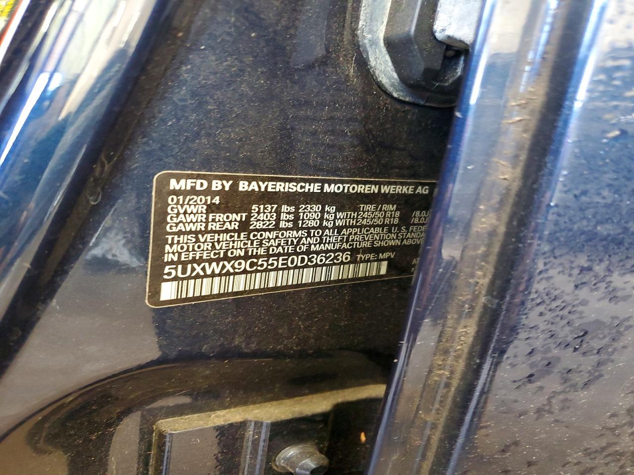 2014 BMW X3 XDRIVE28I photo 25