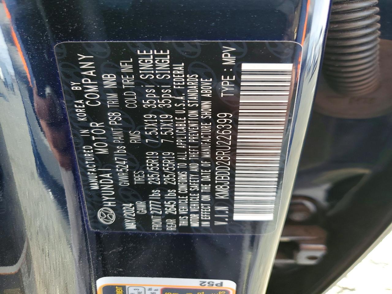 2024 HYUNDAI TUCSON SEL photo 14