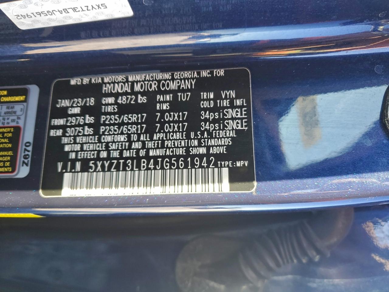 2018 HYUNDAI SANTA FE SPORT photo 12