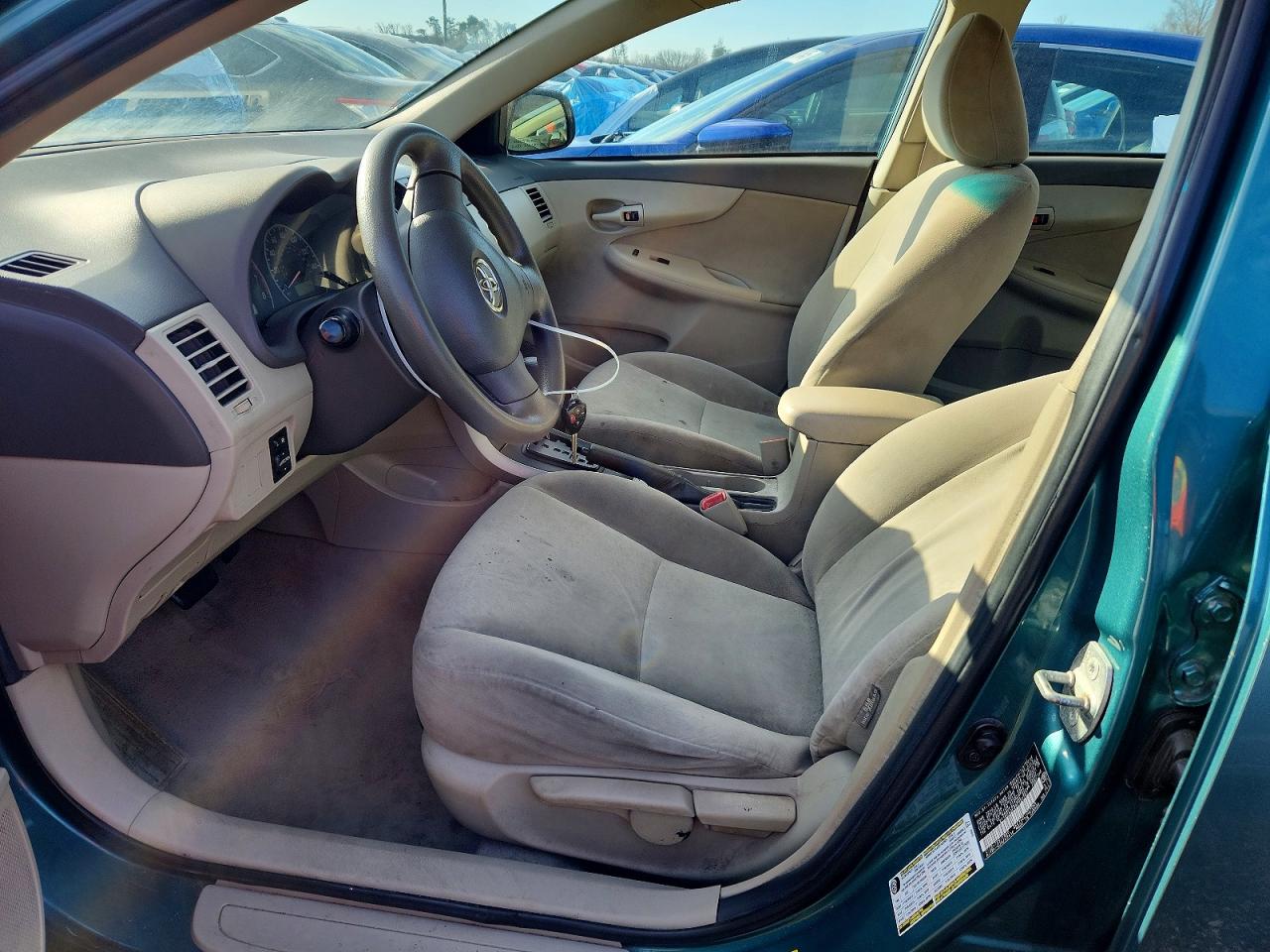 2009 TOYOTA COROLLA BASE photo 7