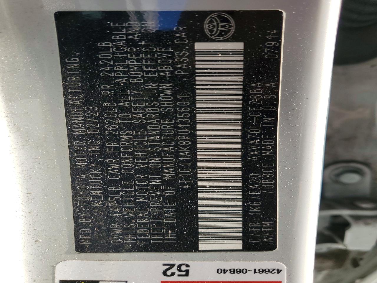 2023 TOYOTA CAMRY SE photo 12