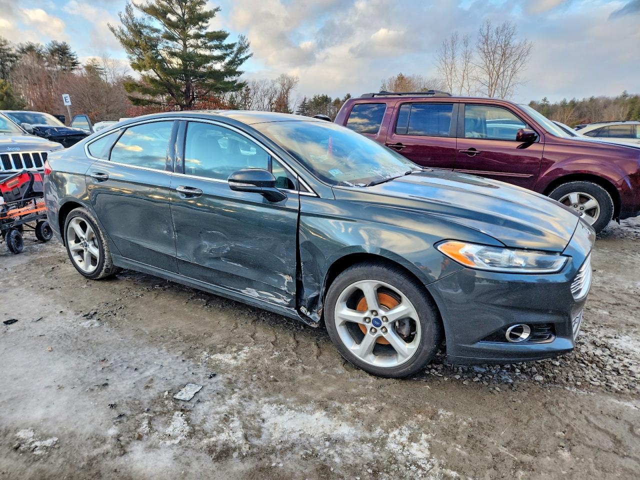 2015 FORD FUSION TITANIUM photo 4