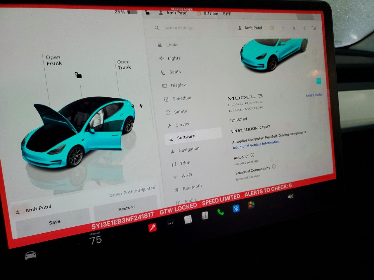 2022 TESLA MODEL 3 photo 9