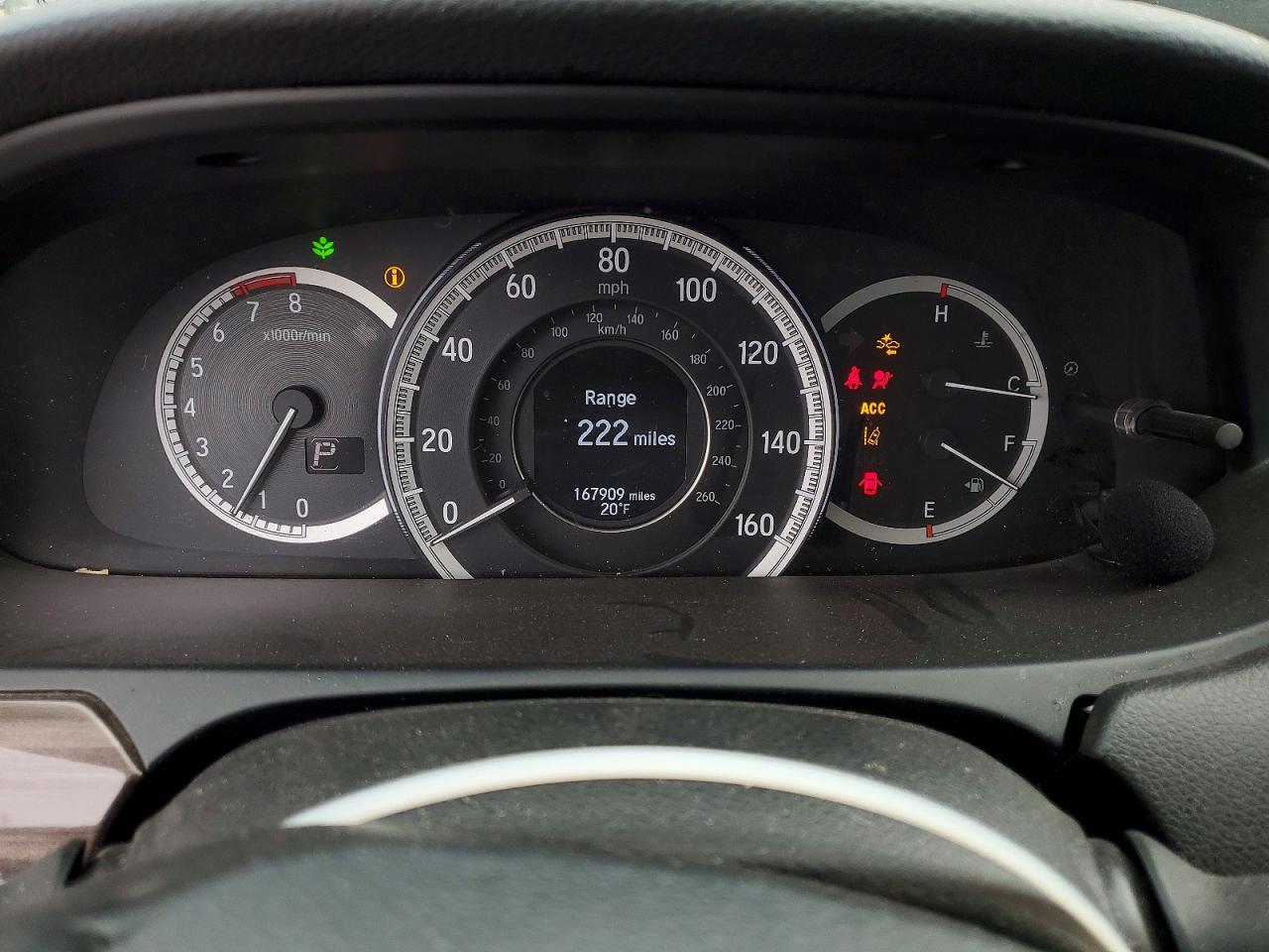 2016 HONDA ACCORD EXL photo 9