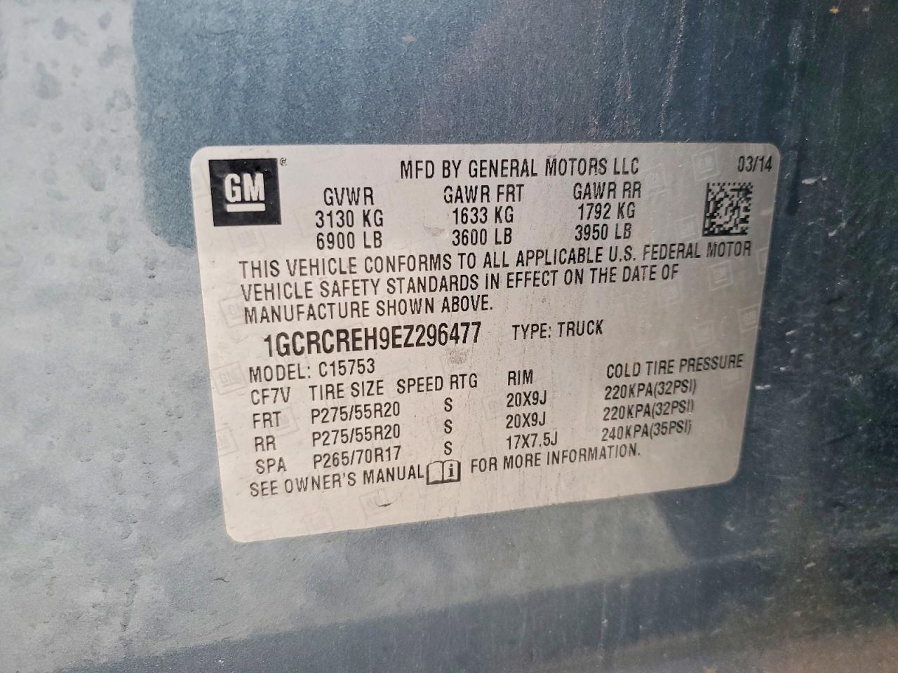 2014 CHEVROLET SILVERADO C1500 LT photo 12