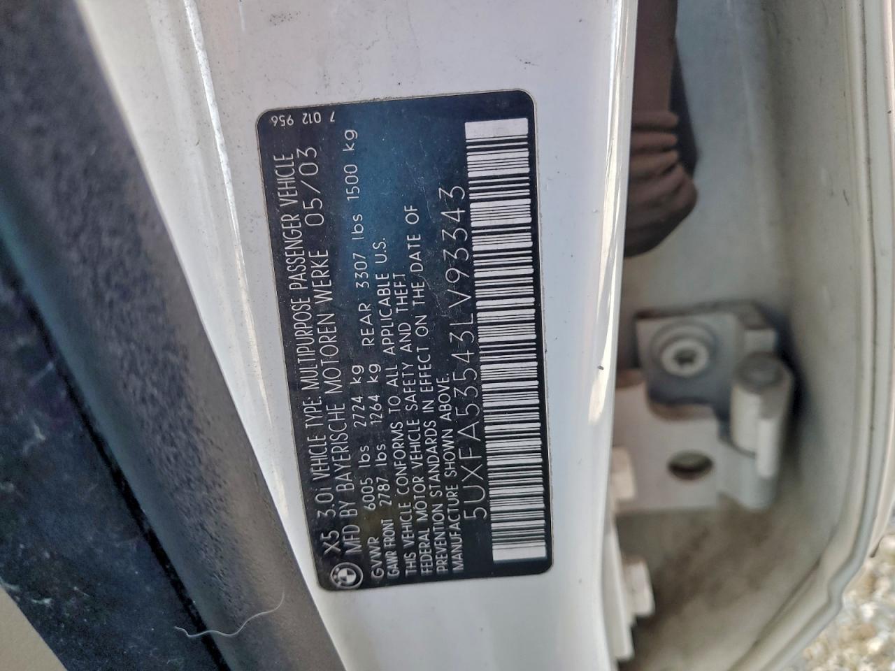2003 BMW X5 3.0I photo 12