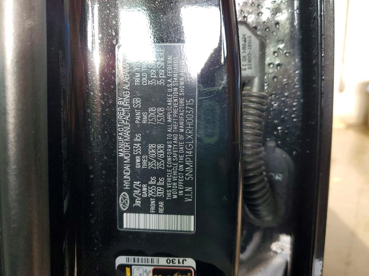2024 HYUNDAI SANTA FE SE photo 14