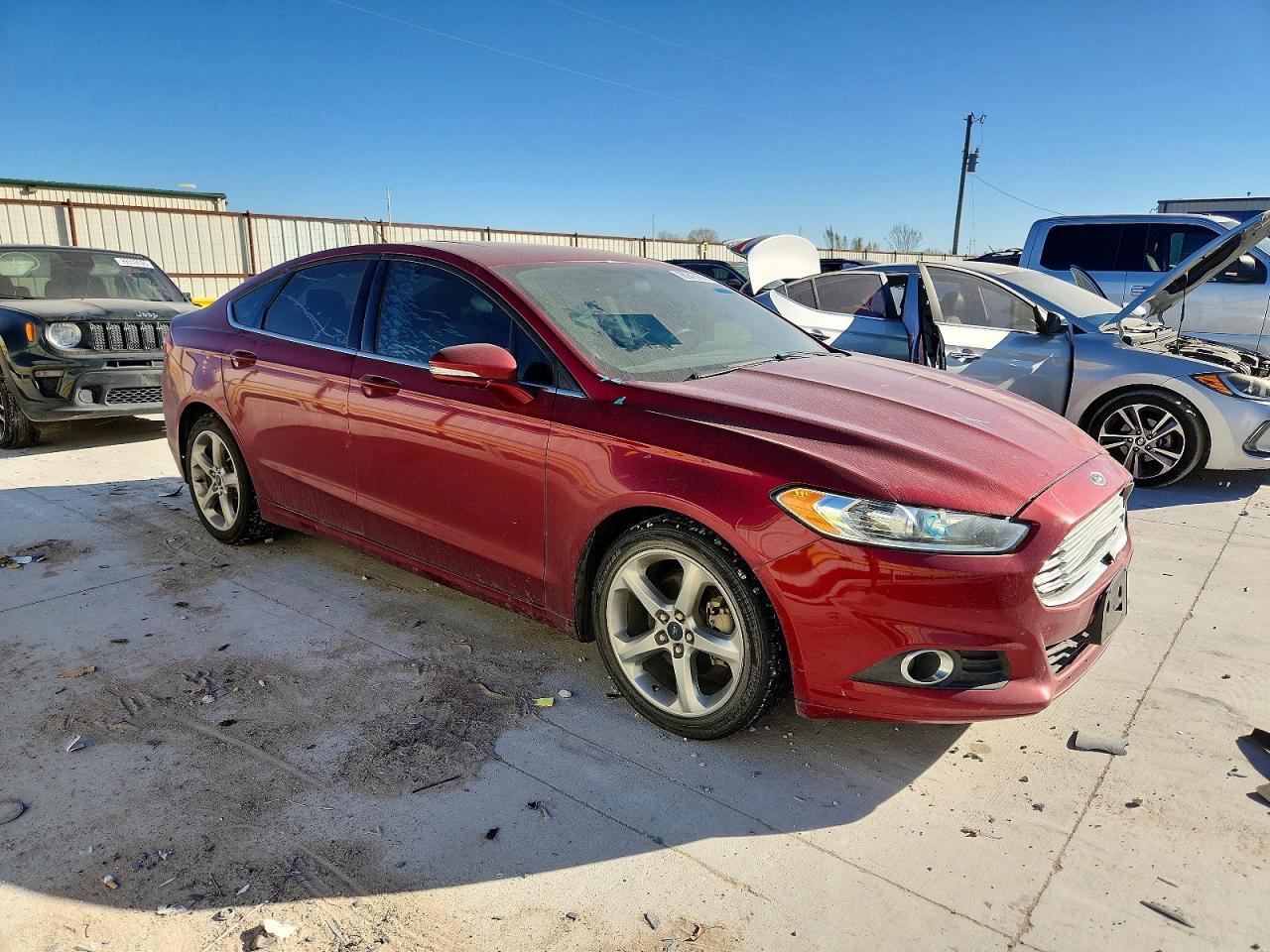2014 FORD FUSION SE photo 4