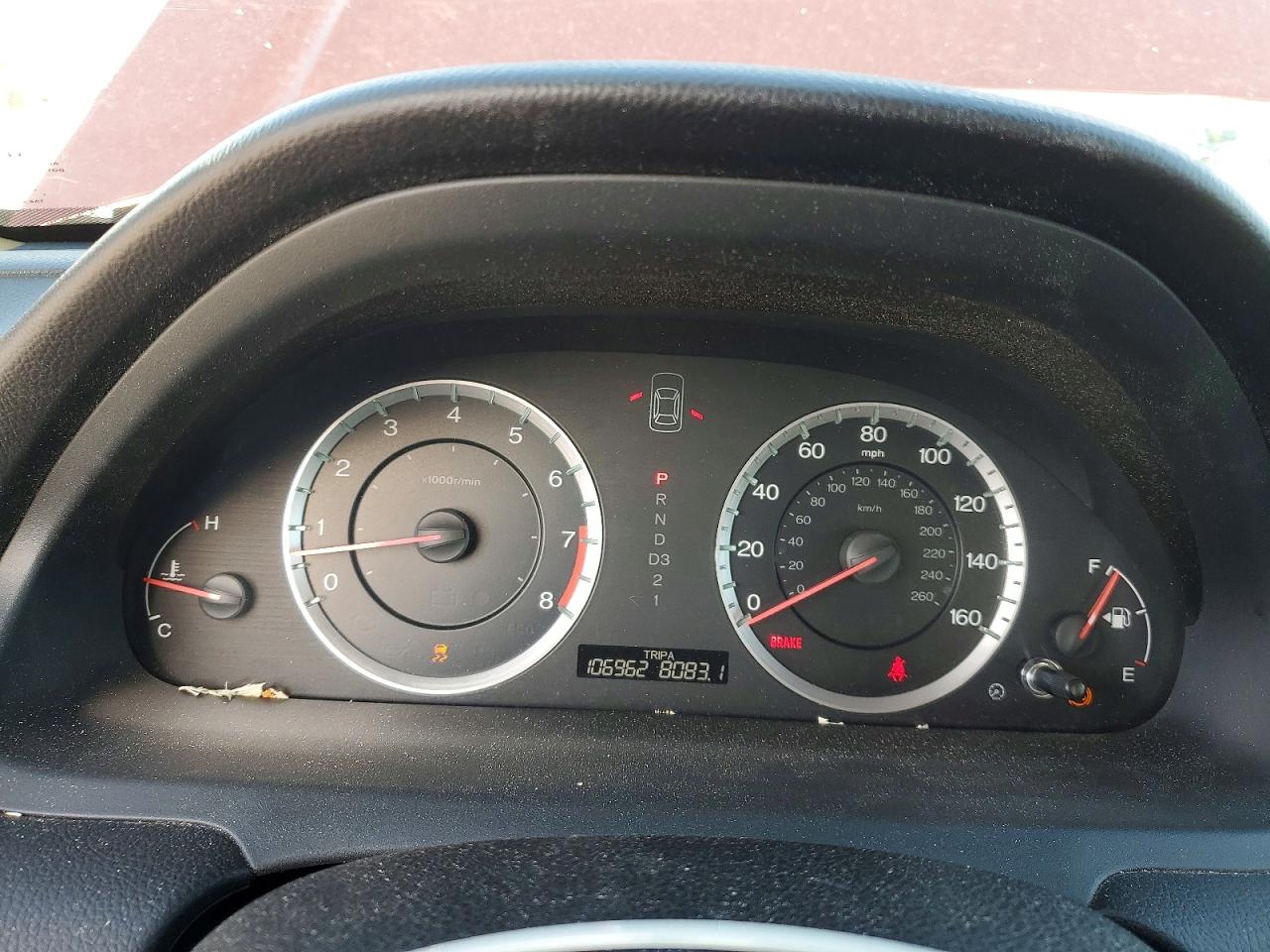2012 HONDA ACCORD EXL photo 9