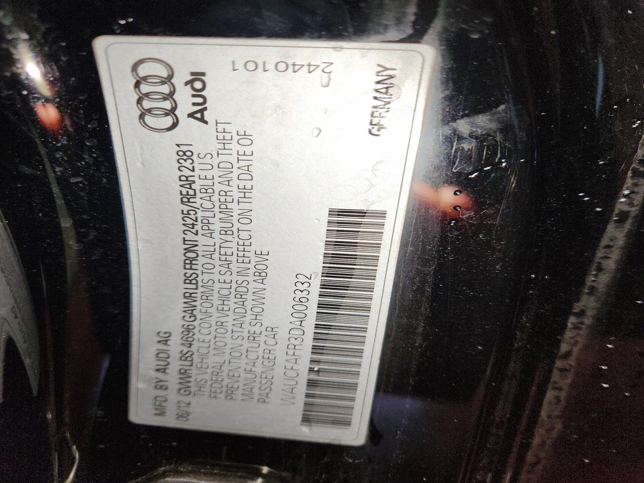 2013 AUDI A5 PREMIUM photo 12