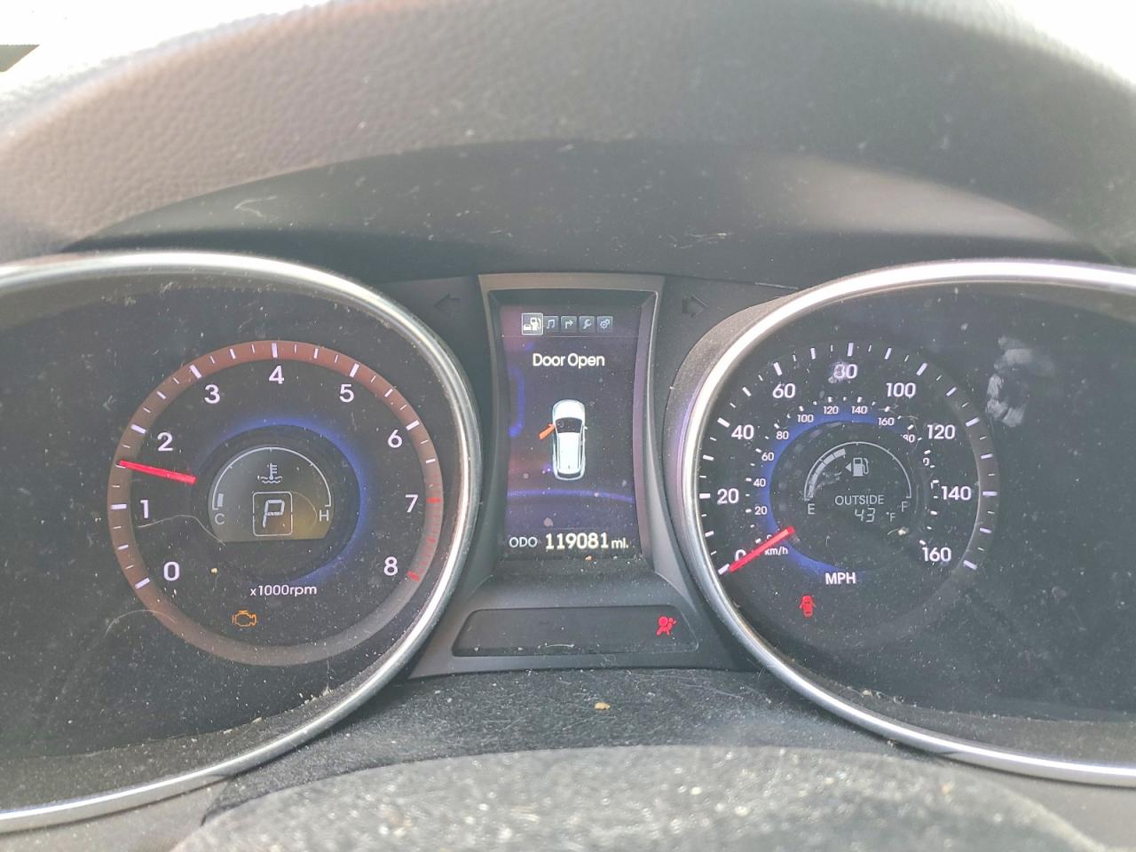2014 HYUNDAI SANTA FE GLS photo 9