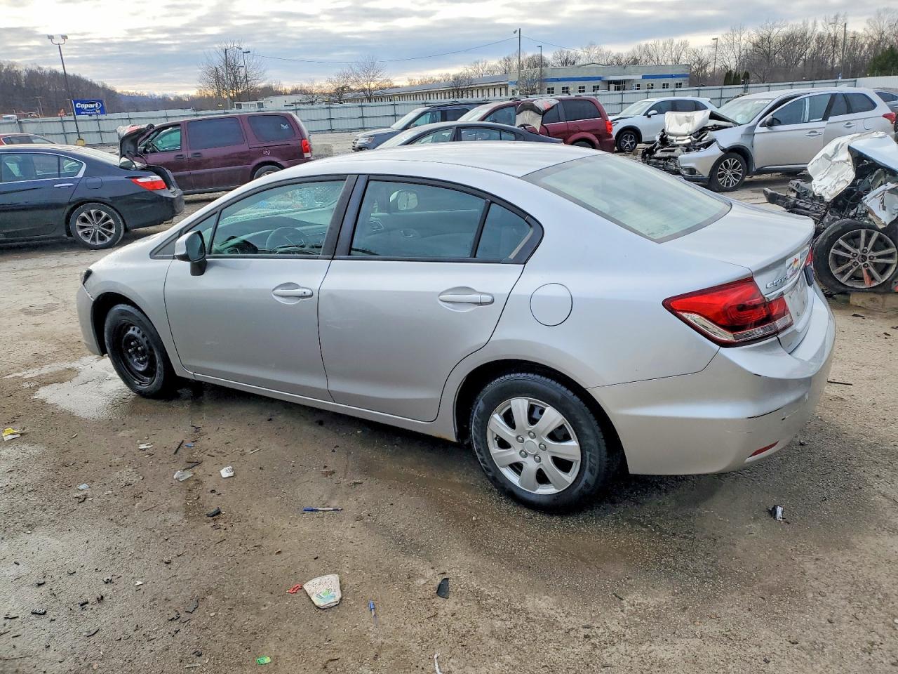 2013 HONDA CIVIC LX photo 2
