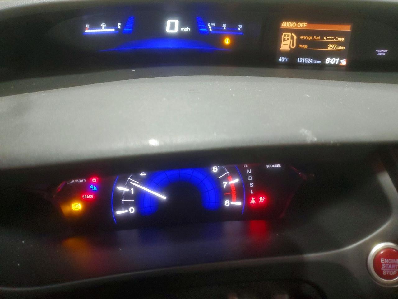 2014 HONDA CIVIC EX photo 9