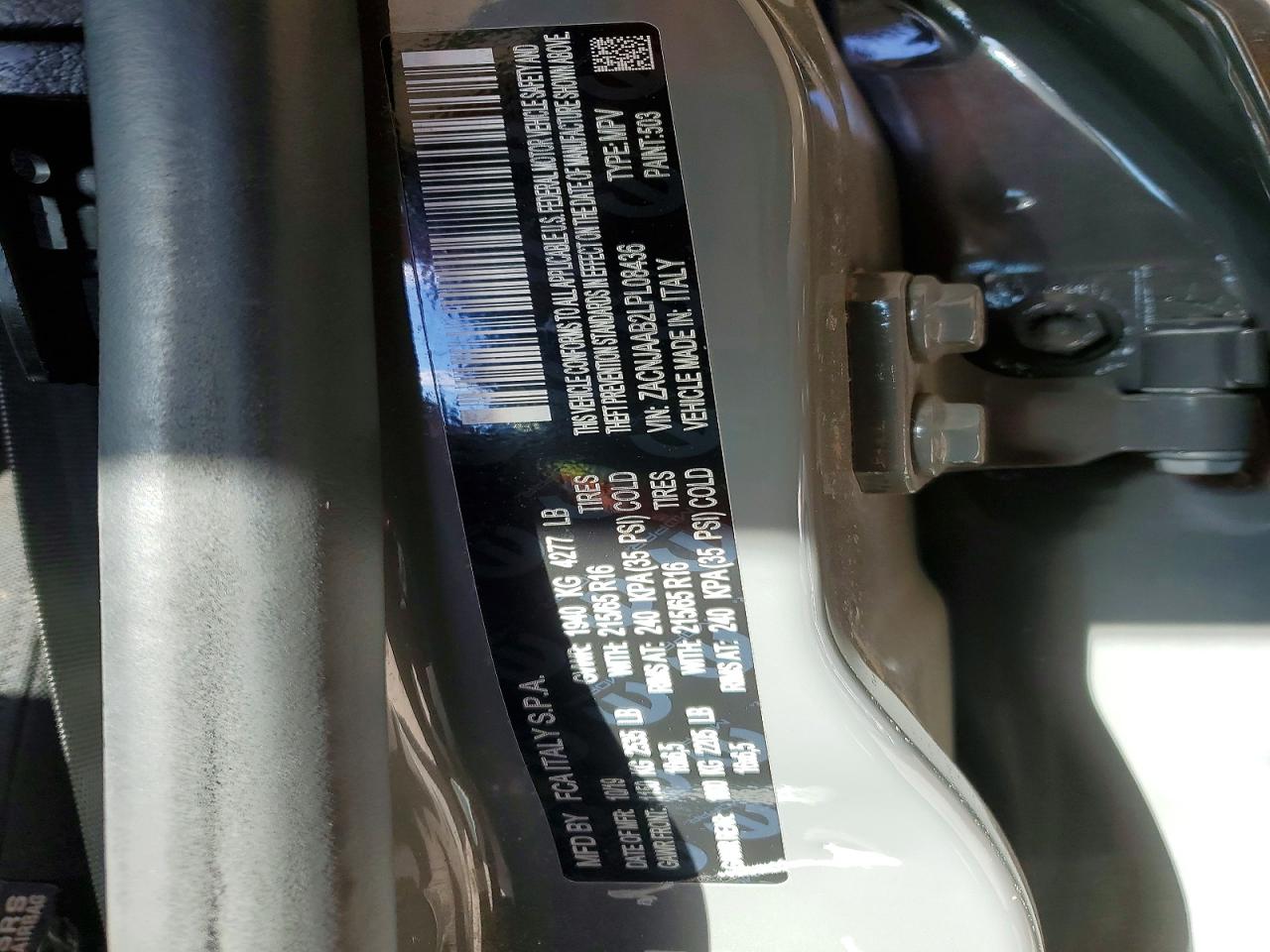 2020 JEEP RENEGADE SPORT photo 13