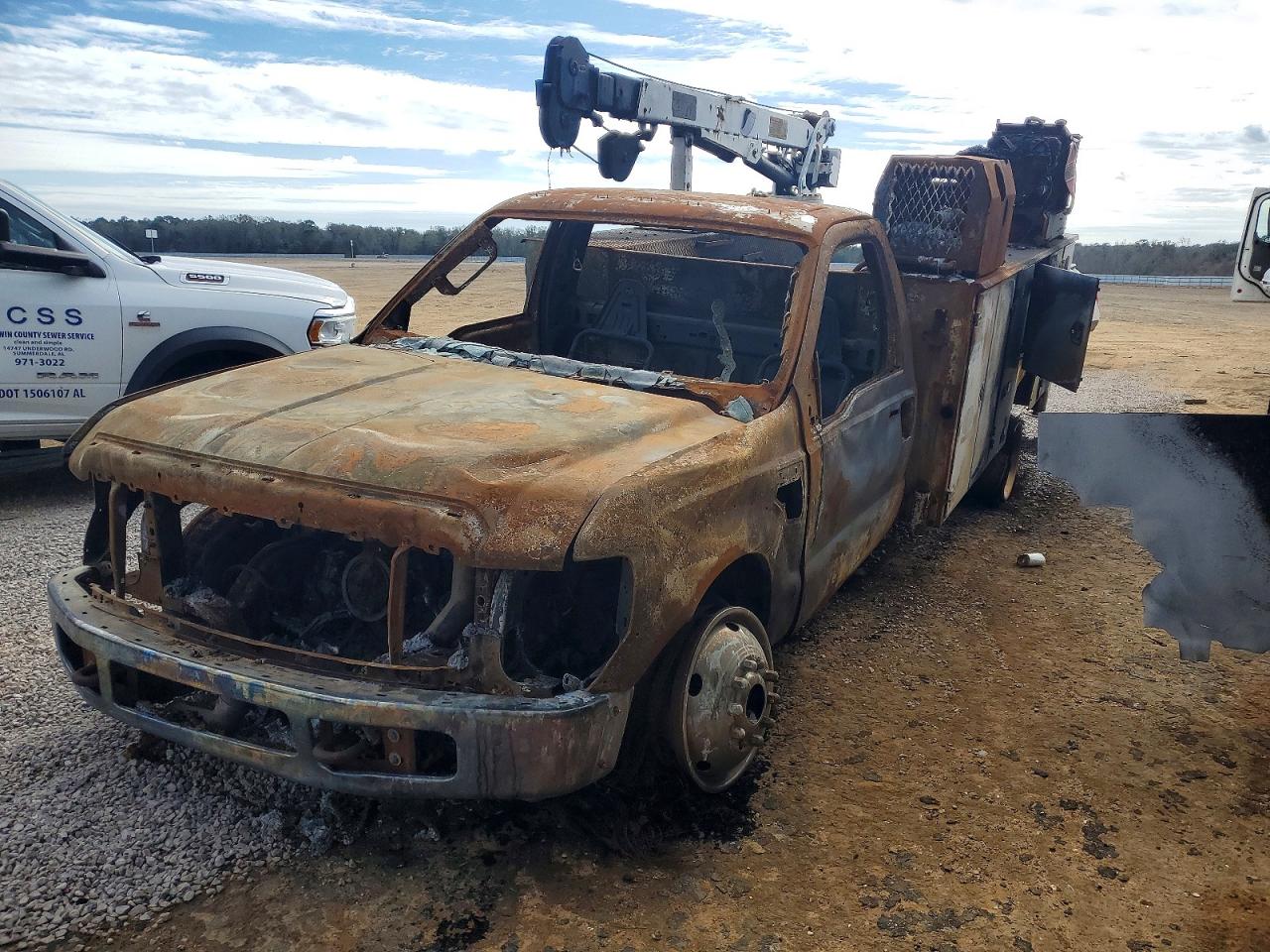 2008 FORD F550 SUPER