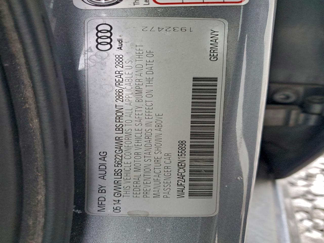 2014 AUDI S6 photo 13