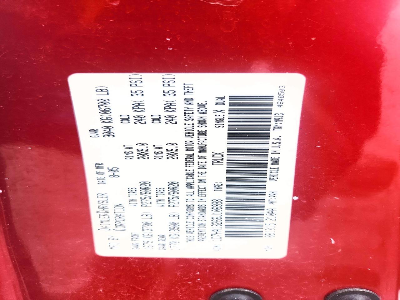 2006 DODGE RAM 1500 ST photo 23