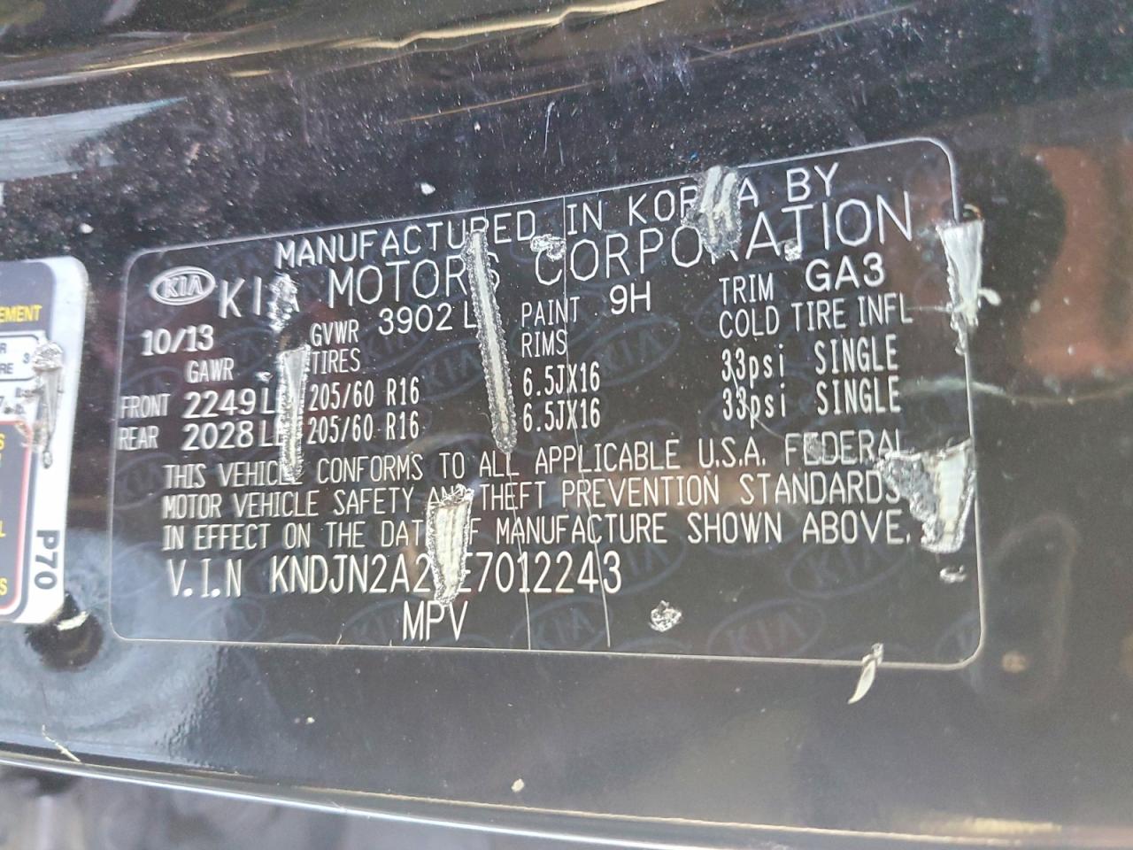 2014 KIA SOUL photo 12