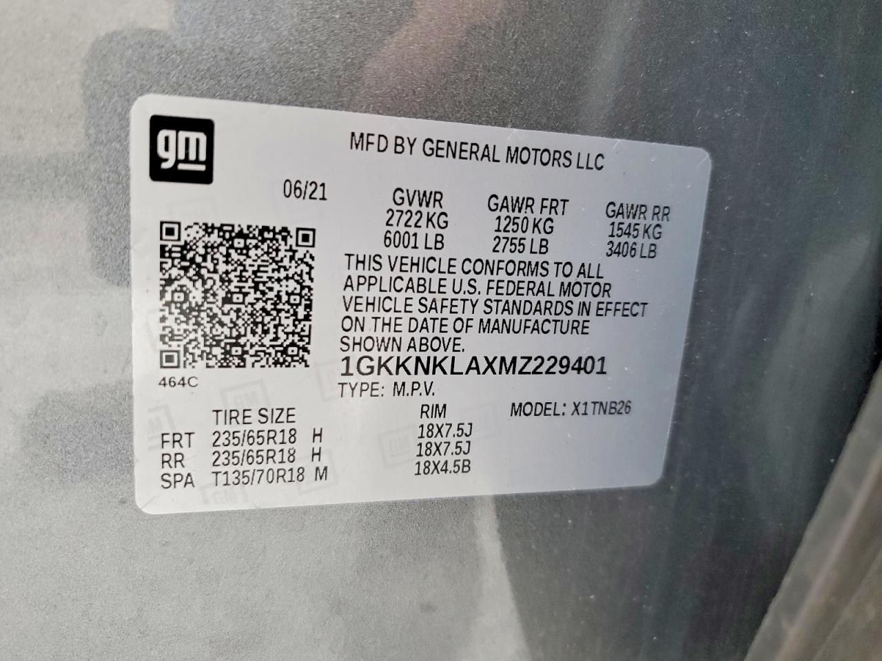 2021 GMC ACADIA photo 13