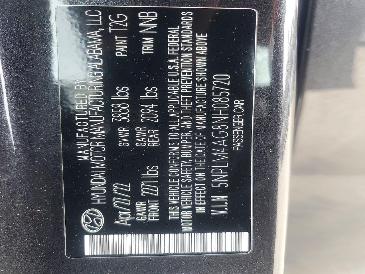 2022 HYUNDAI ELANTRA SEL photo 13