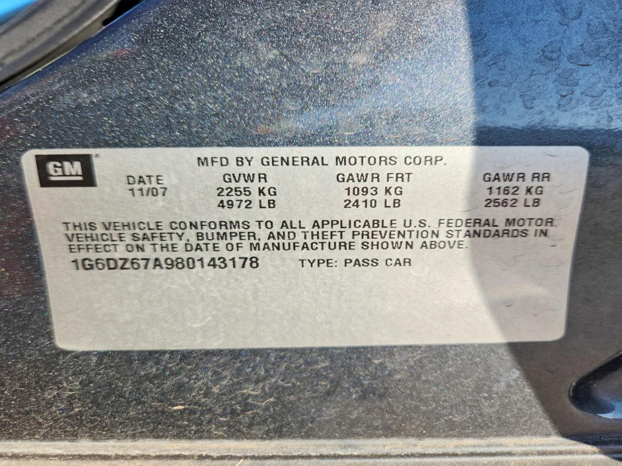 2008 CADILLAC STS photo 12