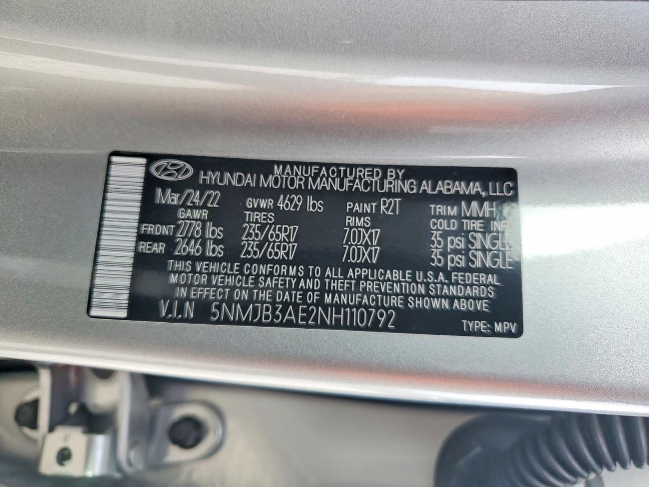2022 HYUNDAI TUCSON SEL photo 14