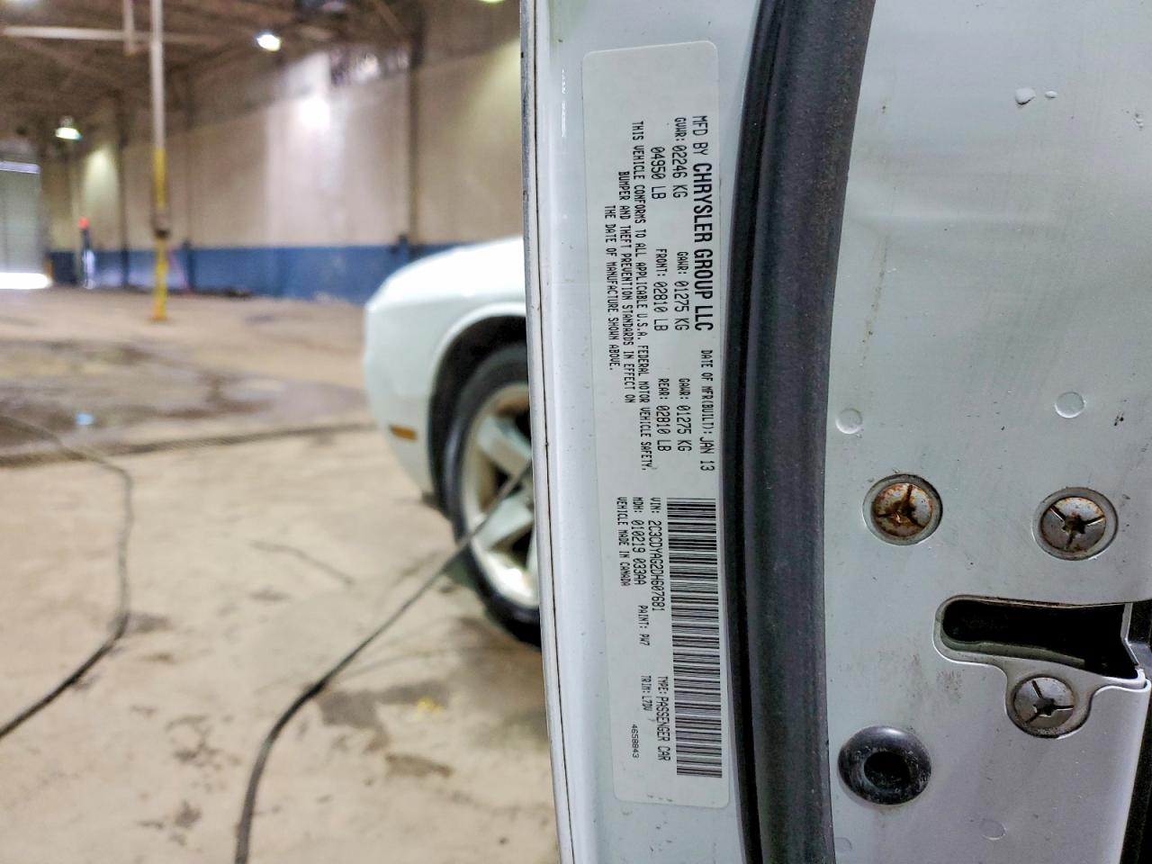 2013 DODGE CHALLENGER SXT photo 12