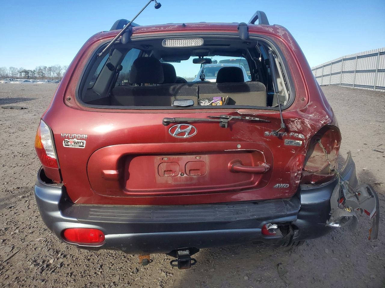 2004 HYUNDAI SANTA FE GLS photo 6