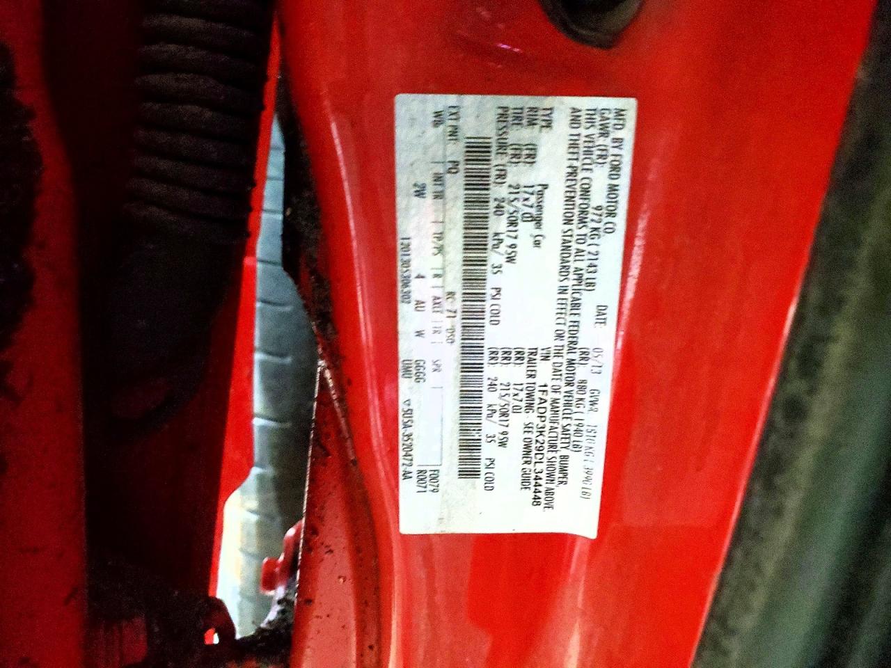2013 FORD FOCUS SE photo 12