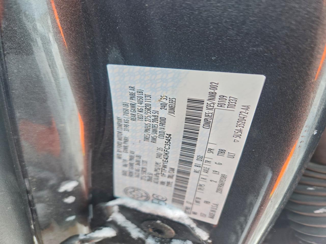 2019 FORD F150 SUPERCREW photo 12