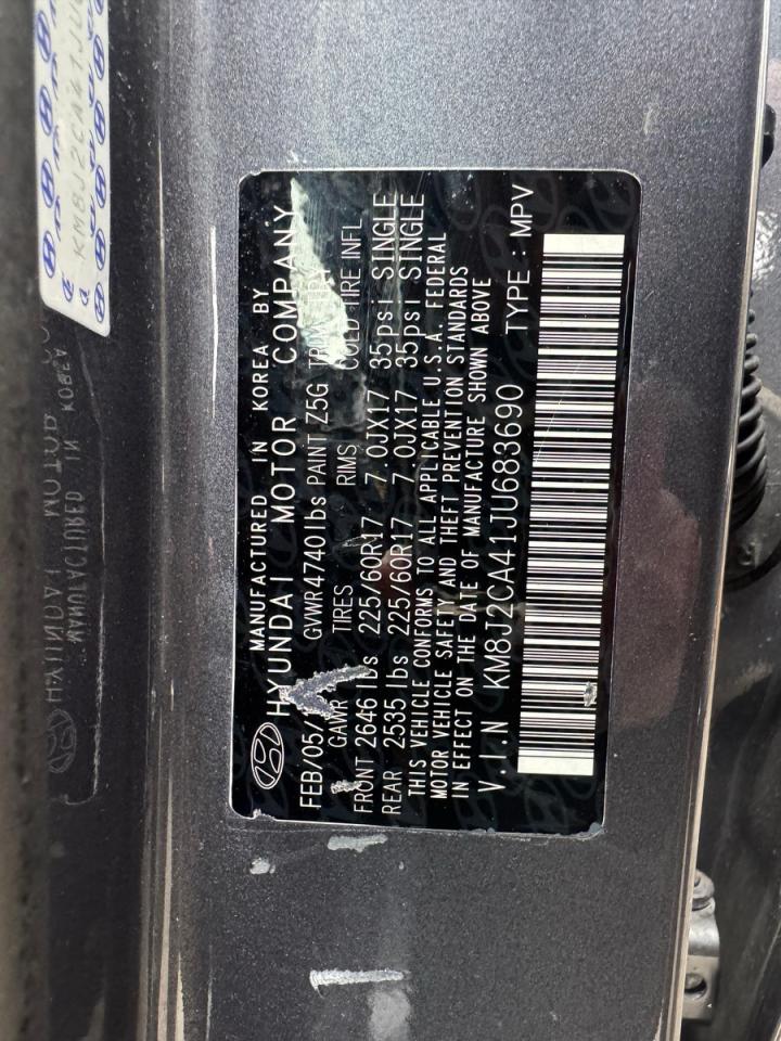 2018 HYUNDAI TUCSON SE photo 10