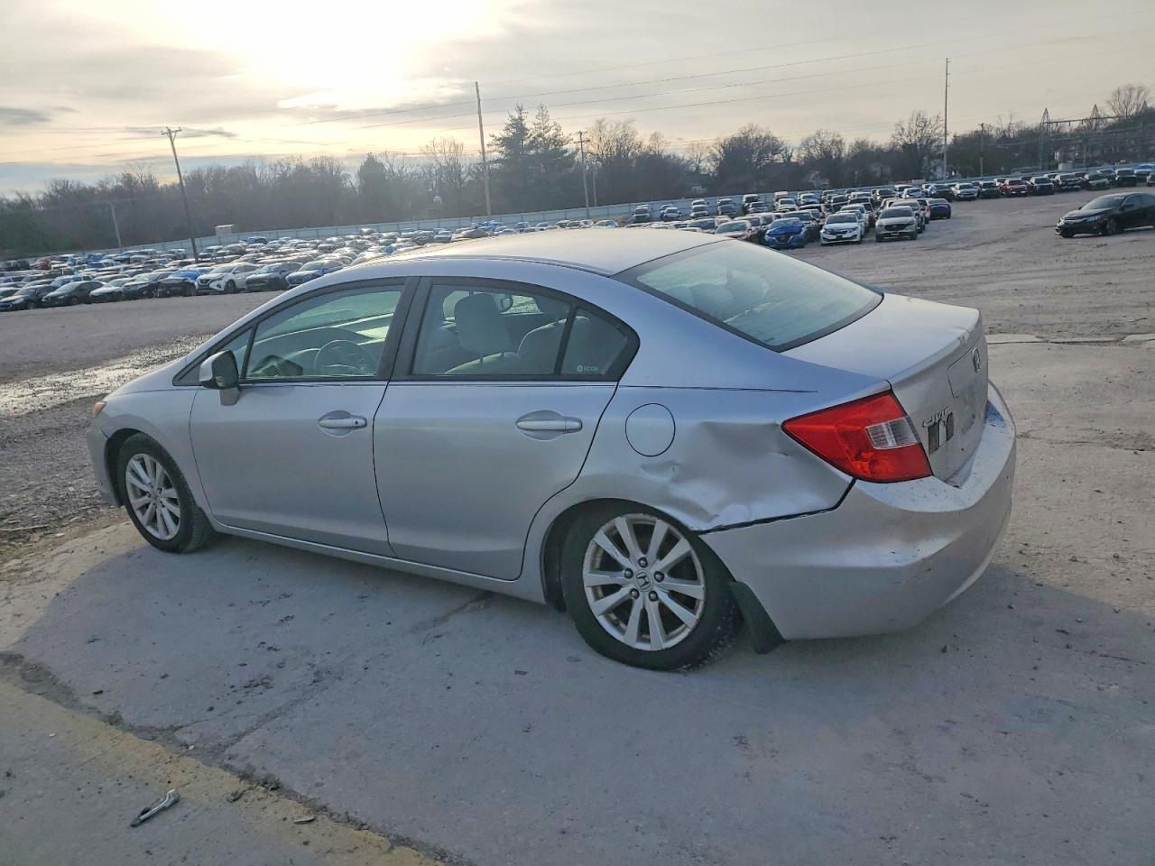 2012 HONDA CIVIC EX photo 2