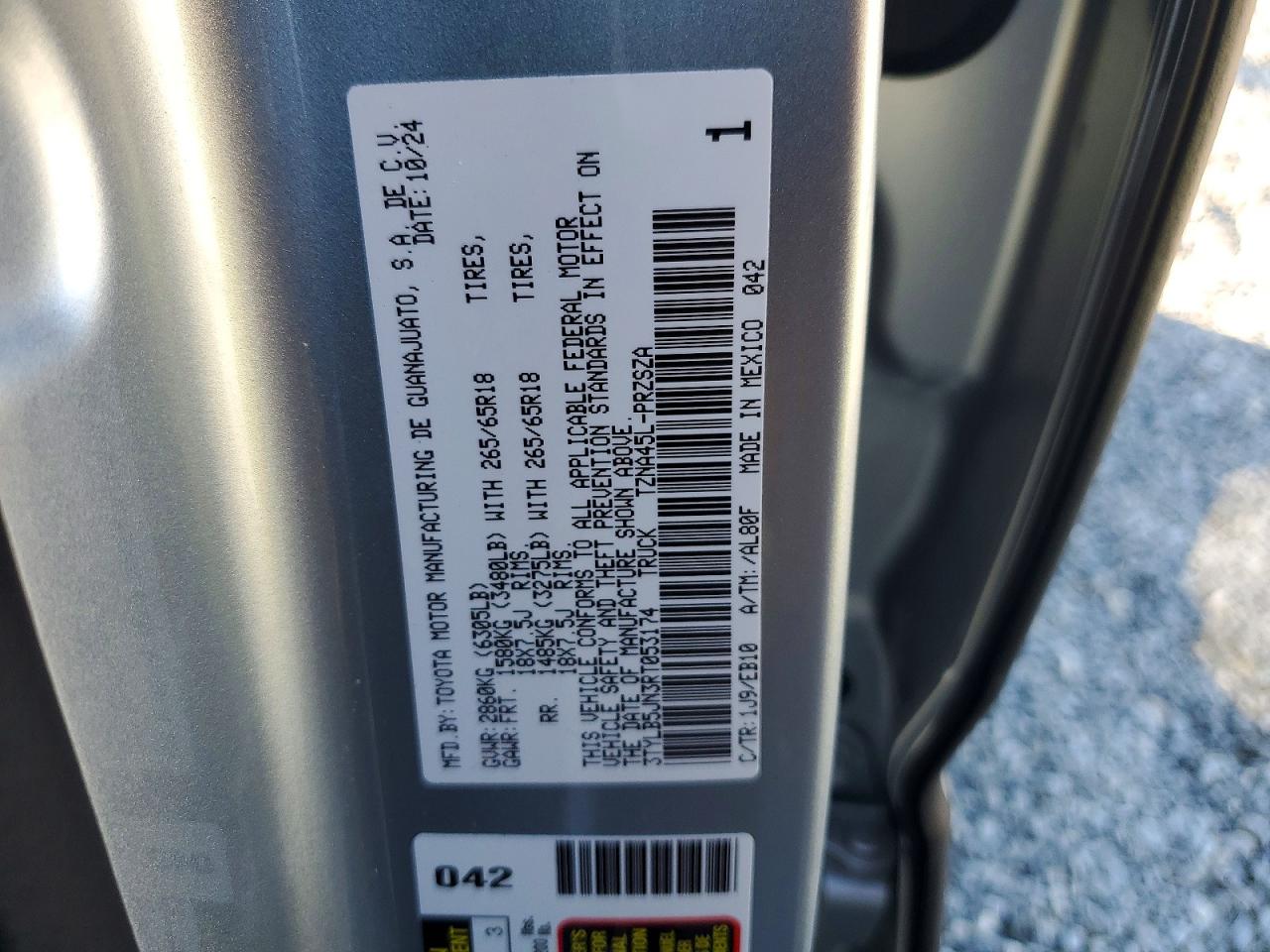 2024 TOYOTA TACOMA DOUBLE CAB photo 12