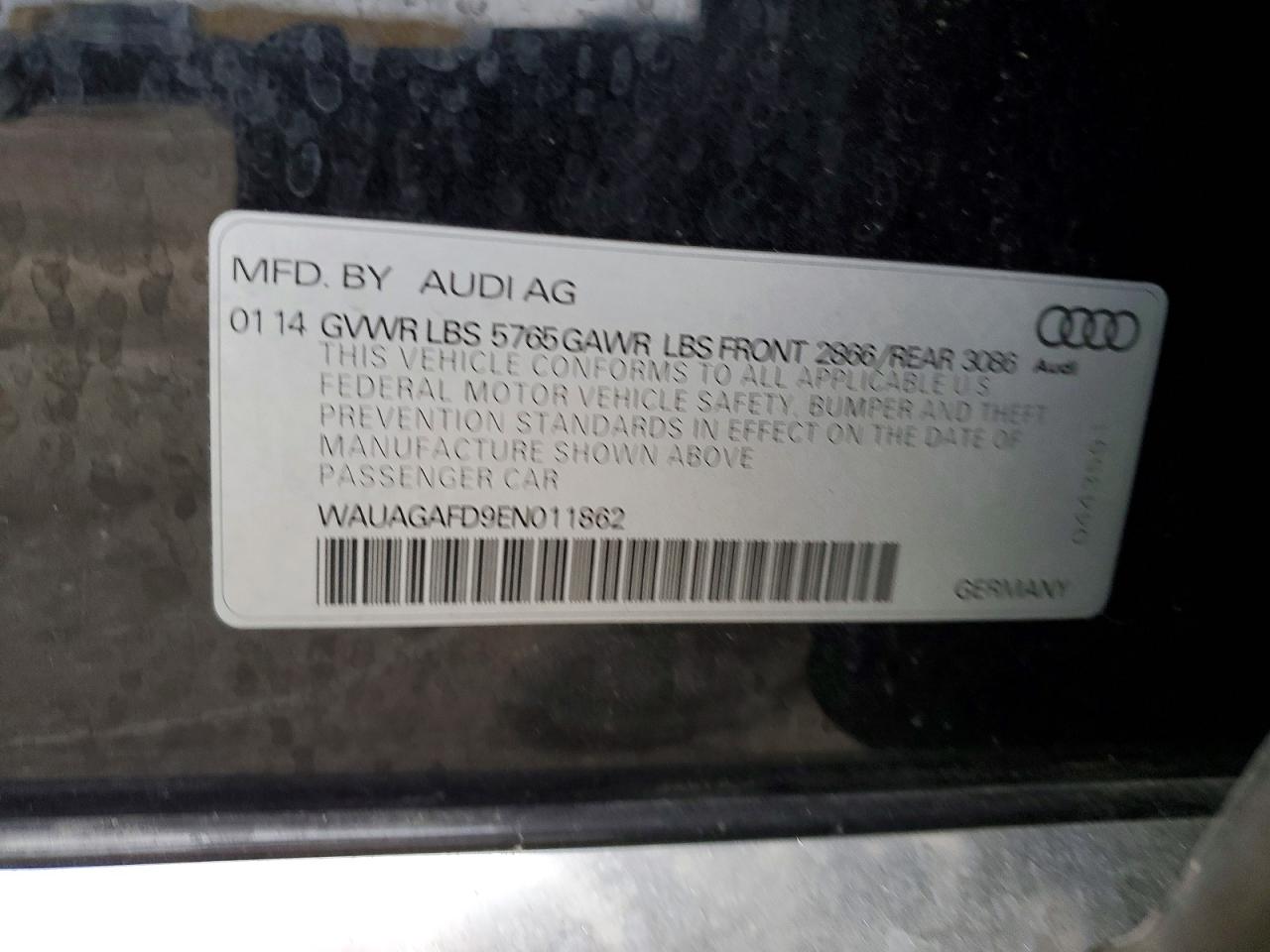 2014 AUDI A8 QUATTRO photo 12