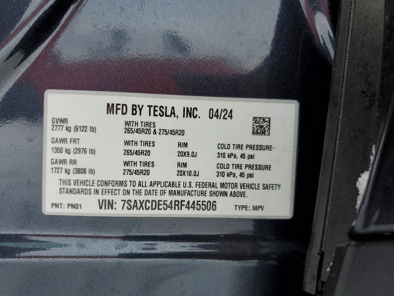2024 TESLA MODEL X photo 23