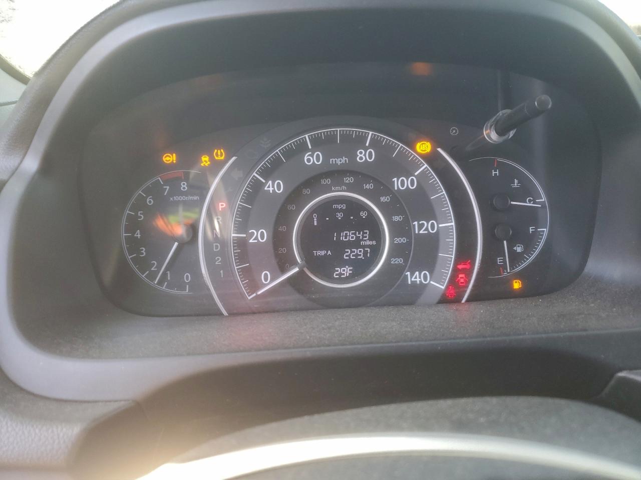 2014 HONDA CR-V LX photo 9