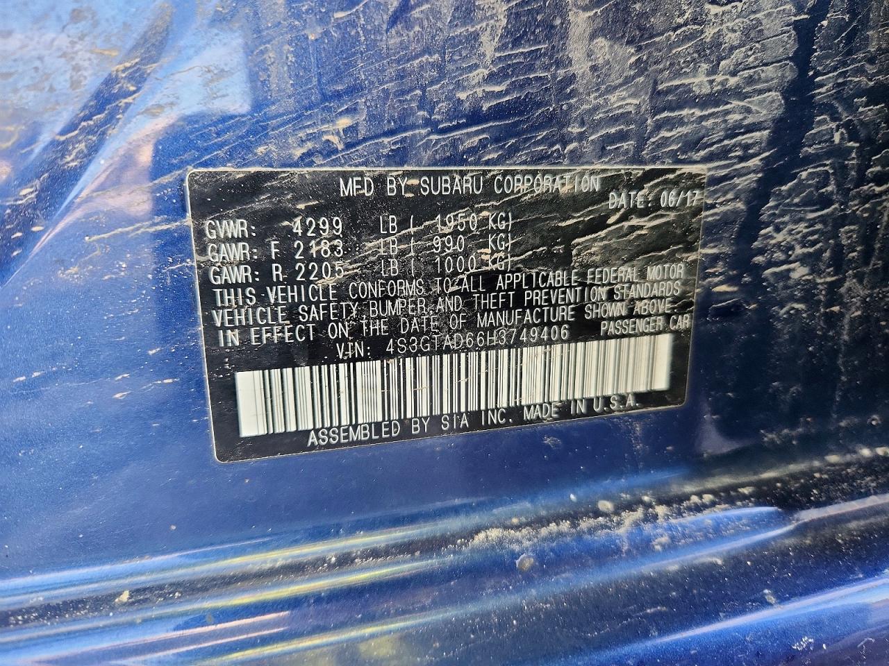 2017 SUBARU IMPREZA PREMIUM PLUS photo 12