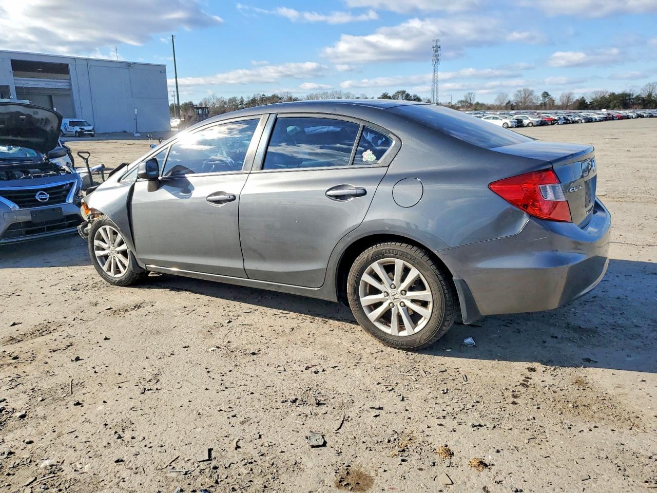 2012 HONDA CIVIC EX photo 2