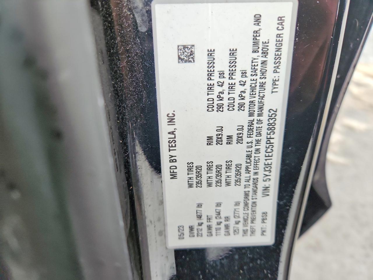 2023 TESLA MODEL 3 photo 23