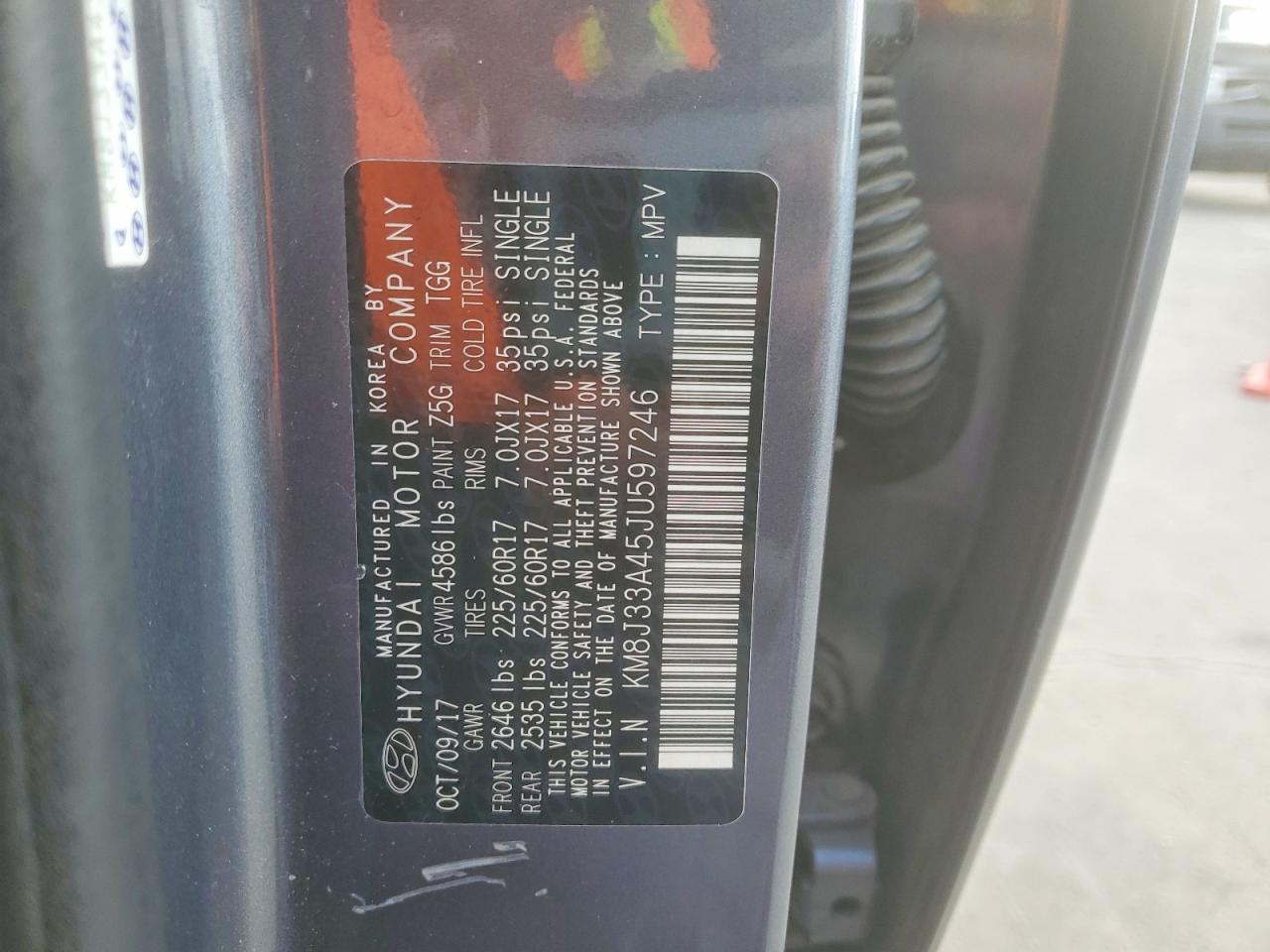 2018 HYUNDAI TUCSON SEL photo 13