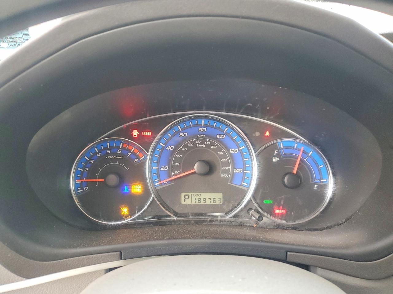2009 SUBARU FORESTER photo 9