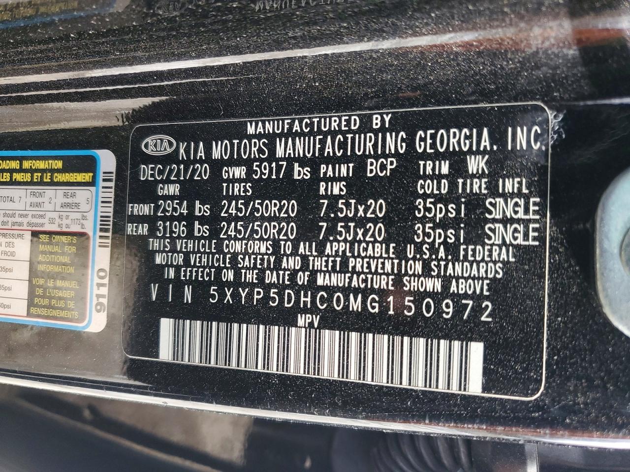 2021 KIA TELLURIDE SX photo 13