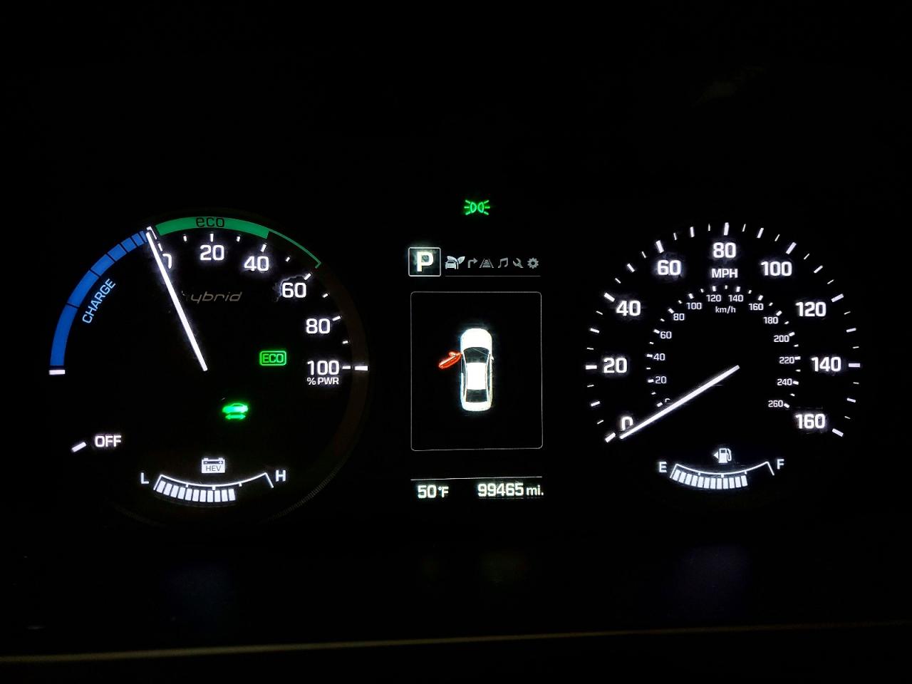 2016 HYUNDAI SONATA HYBRID photo 9