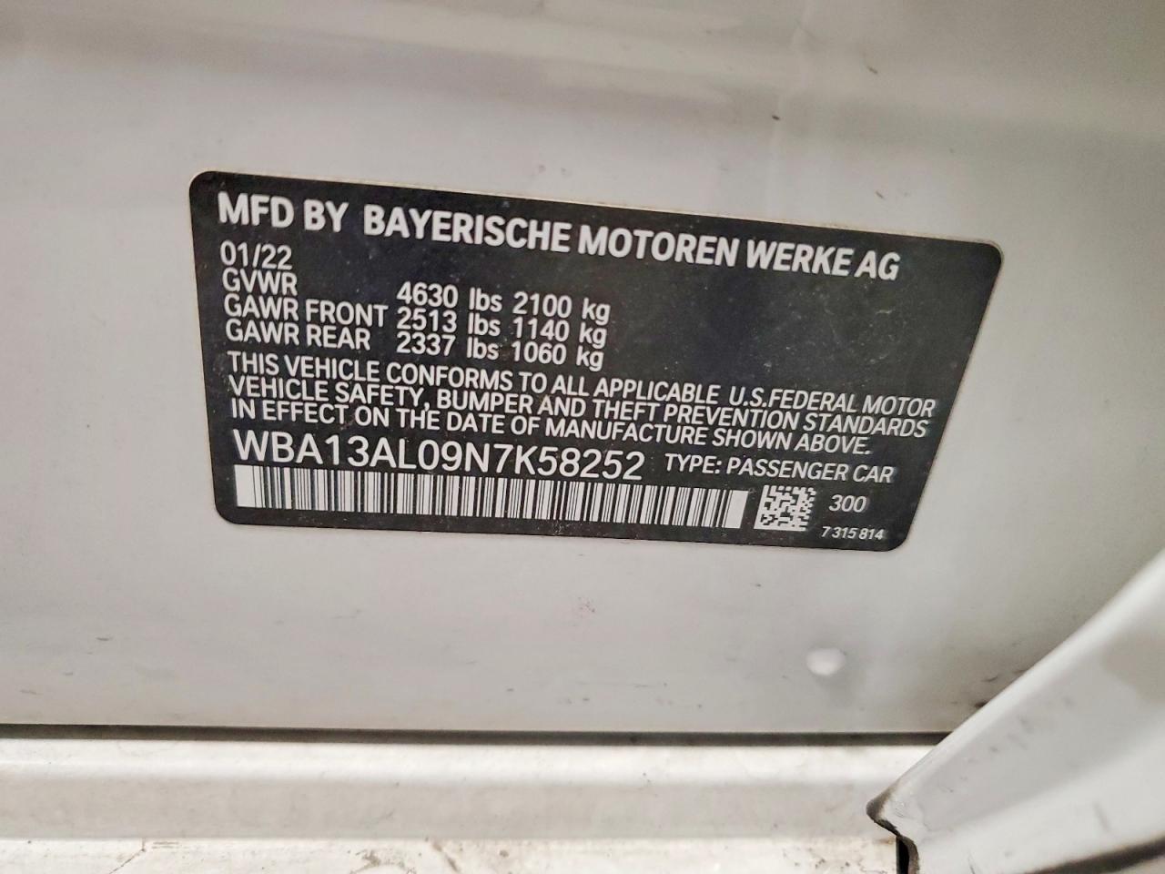 2022 BMW M235XI photo 12