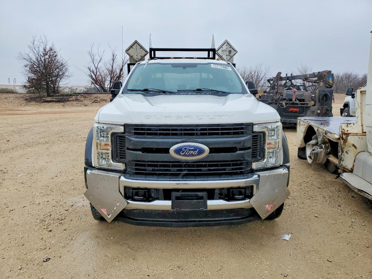 2018 FORD F550 SUPER DUTY FLATBED TRUCK photo 5