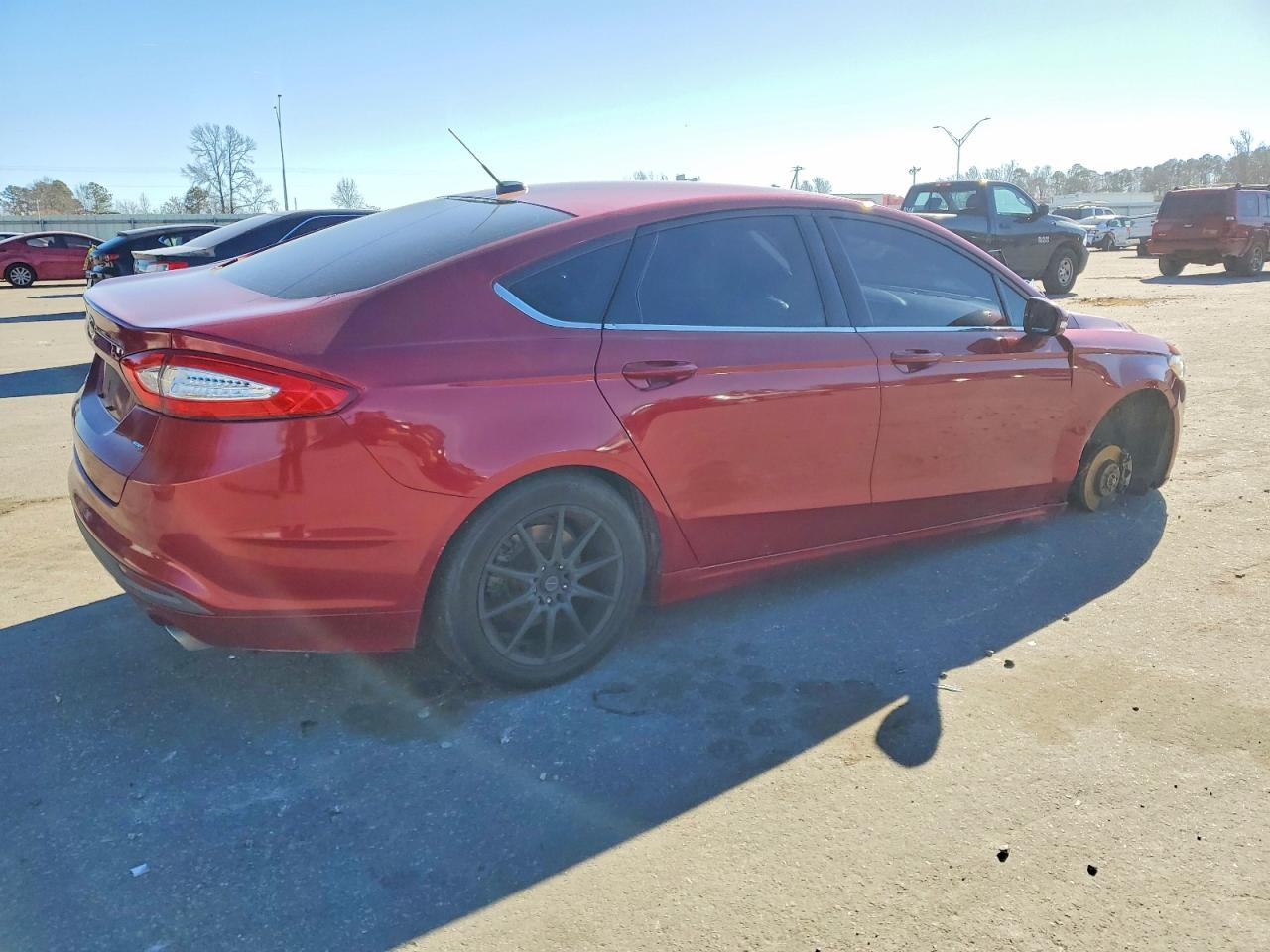 2014 FORD FUSION SE photo 3