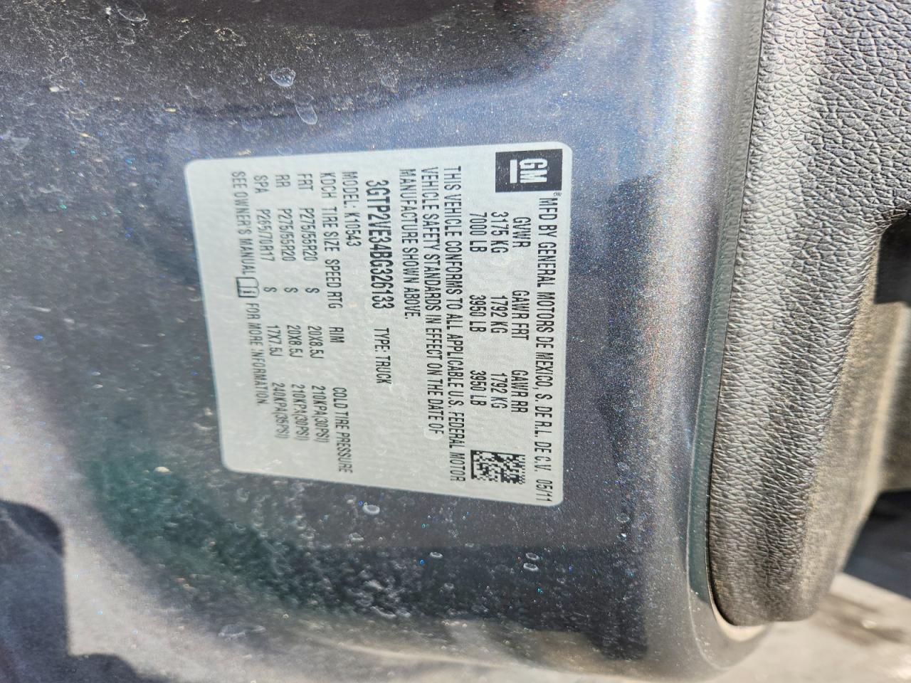 2011 GMC SIERRA K1500 SLE photo 13