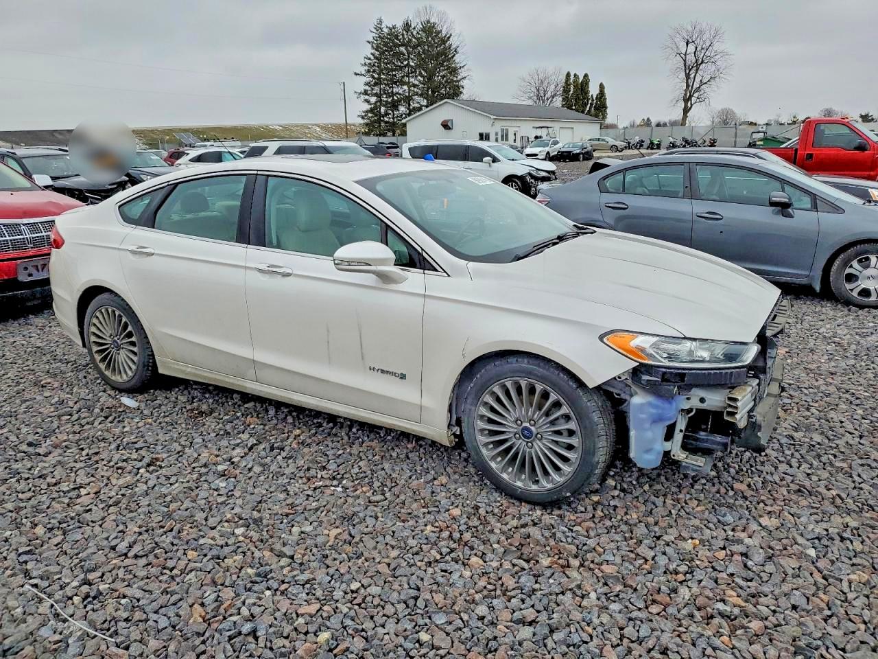 2014 FORD FUSION TITANIUM HEV photo 4