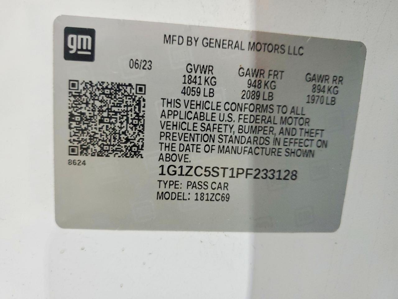 2023 CHEVROLET MALIBU LS photo 23